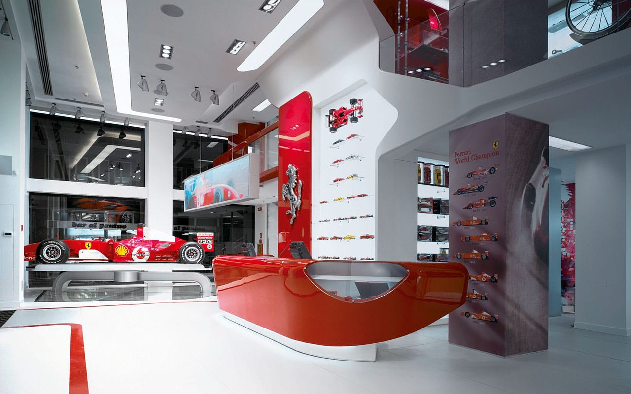 Ferrari-stores